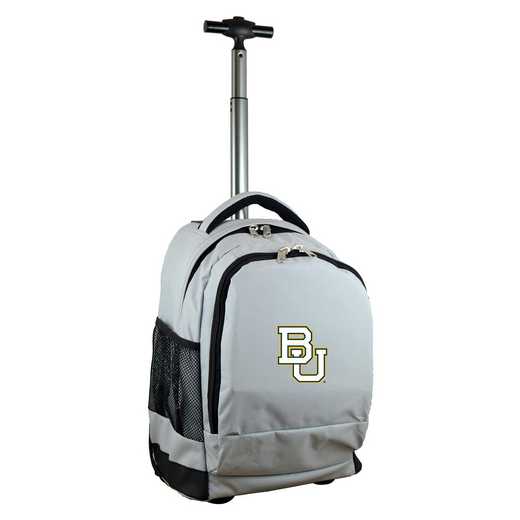 CLBAL780-GY: NCAA Baylor Bears Wheeled Premium Backpack